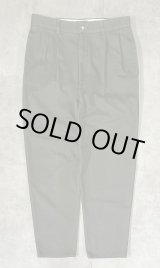 画像: 90'S RALPH LAUREN "HAMMOND PANT" ツープリーツ チノパンツ オリーブ (VINTAGE)