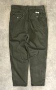 画像3: 90'S RALPH LAUREN "HAMMOND PANT" ツープリーツ チノパンツ オリーブ (VINTAGE)