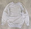 画像1: 90'S HANES ラグランスリーブ スウェットシャツ ヘザーグレー USA製 (VINTAGE)