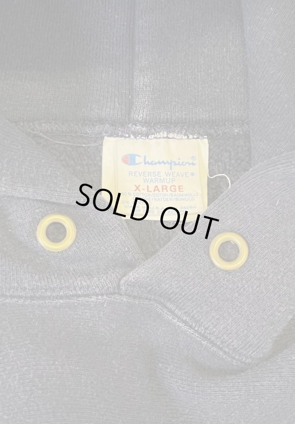 画像2: 80'S CHAMPION トリコタグ リバースウィーブ パーカー ネイビー USA製 (VINTAGE)