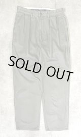 画像: 90'S RALPH LAUREN "ANDREW PANT" ツープリーツ チノパンツ カーキ (VINTAGE)