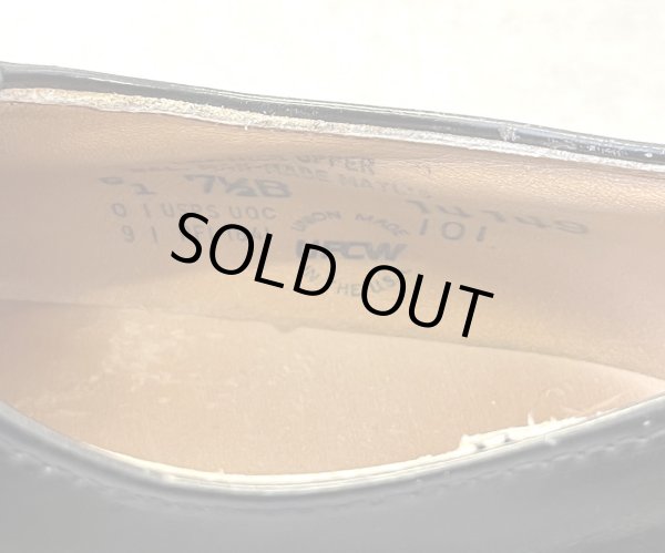 画像3: 80'S RED WING 101 "プリント羽タグ" レザー ポストマンシューズ ブラック USA製 (VINTAGE)