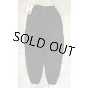 画像: アメリカ軍 US ARMY IPFU ナイロン トレーニングパンツ ブラック (DEADSTOCK)