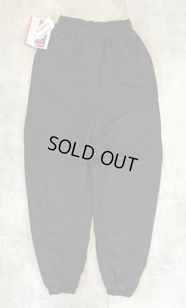 画像1: アメリカ軍 US ARMY IPFU ナイロン トレーニングパンツ ブラック (DEADSTOCK)