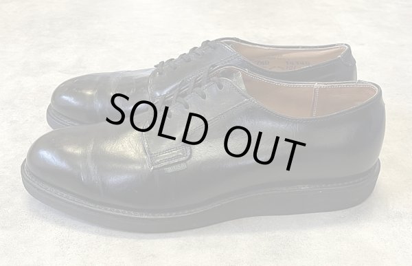 画像2: 80'S RED WING 101 "プリント羽タグ" レザー ポストマンシューズ ブラック USA製 (VINTAGE)