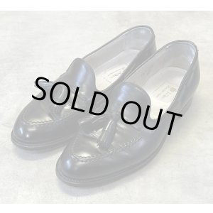 画像: ALDEN 660 カーフ タッセルローファー ブラック USA製 (USED)