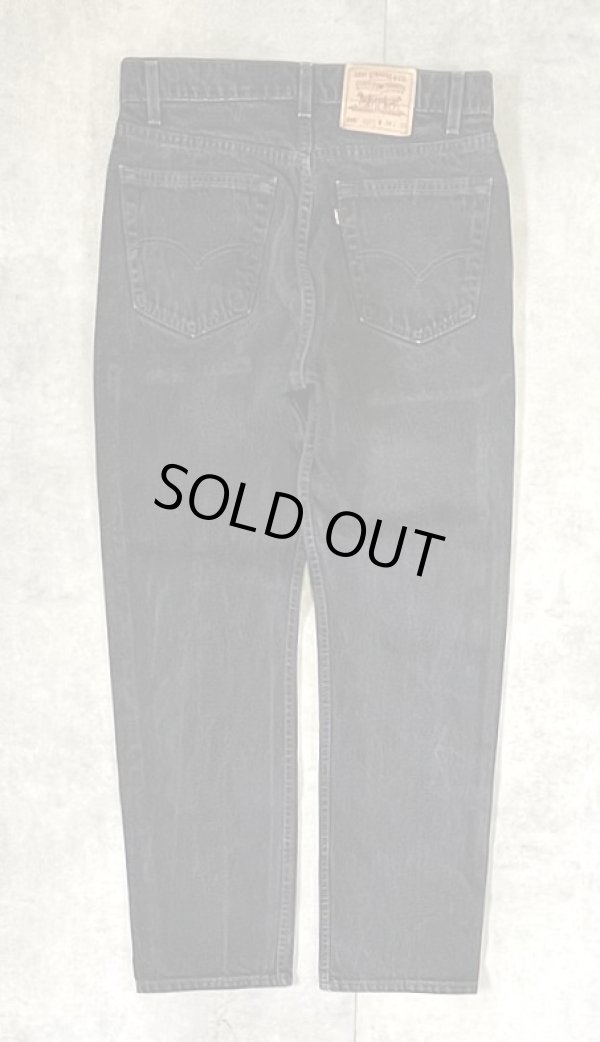 画像3: 90'S LEVIS 505 デニム ブラック USA製 W34L30 (VINTAGE)