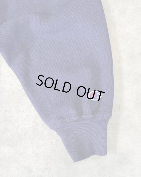 画像3: 90'S CHAMPION 刺繍タグ リバースウィーブ スナップボタン カーディガン ネイビー USA製 (VINTAGE)