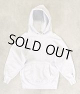 画像: 90'S CHAMPION 刺繍タグ リバースウィーブ パーカー ヘザーグレー USA製 (VINTAGE)