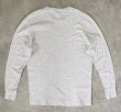 画像4: 00'S DUOFOLD "TWO LAYER FABRIC" 長袖 Tシャツ アッシュグレー USA製 (VINTAGE)