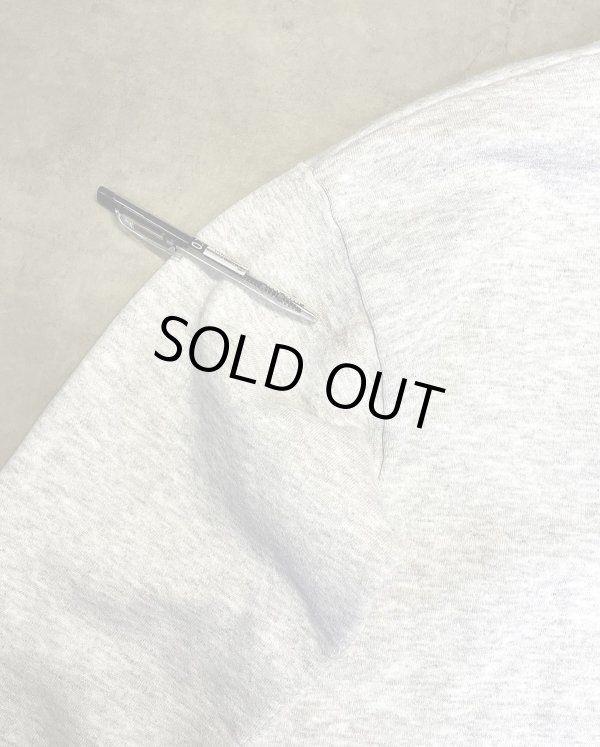 画像4: 80'S JERZEES スウェット カーディガン 無地 アッシュグレー USA製 (VINTAGE)