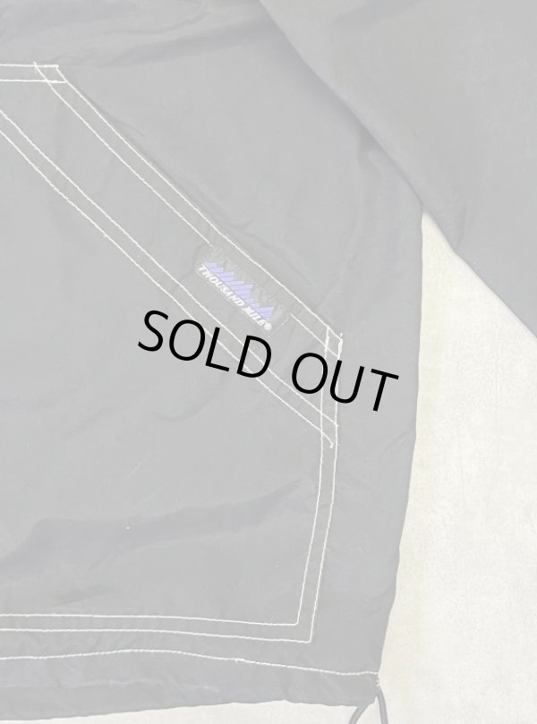 画像4: 90'S THOUSAND MILE ピーチスキン ジップパーカー ブラック (VINTAGE)