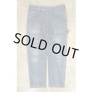 画像: 80'S DICKIES チビタグ デニム ペインターパンツ インディゴ 42TALONジップ W36L30 USA製 (VINTAGE)