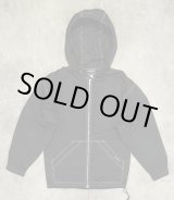 画像: 90'S THOUSAND MILE ピーチスキン ジップパーカー ブラック (VINTAGE)