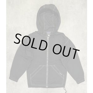 画像: 90'S THOUSAND MILE ピーチスキン ジップパーカー ブラック (VINTAGE)