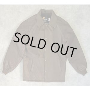 画像: 70'S SEARS 裏地ボア付き コーチジャケット ブラウン USA製 (DEADSTOCK)