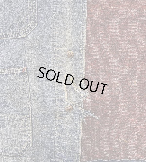 画像5: 70'S BIG MAC "コットン100%" 裏地ブランケット デニム カバーオール インディゴ USA製 (VINTAGE)