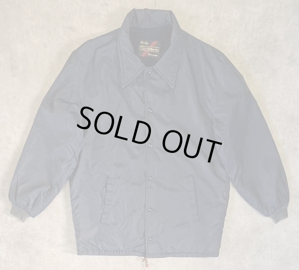 画像1: 70'S SEARS 裏地ボア付き コーチジャケット ネイビー (VINTAGE)