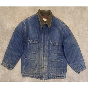 画像: 70'S BIG MAC "コットン100%" 裏地ブランケット デニム カバーオール インディゴ USA製 (VINTAGE)