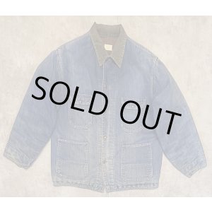 画像: 70'S BIG MAC "コットン100%" 裏地ブランケット デニム カバーオール インディゴ USA製 (VINTAGE)