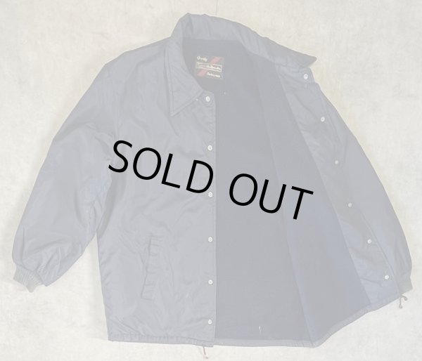 画像3: 70'S SEARS 裏地ボア付き コーチジャケット ネイビー (VINTAGE)