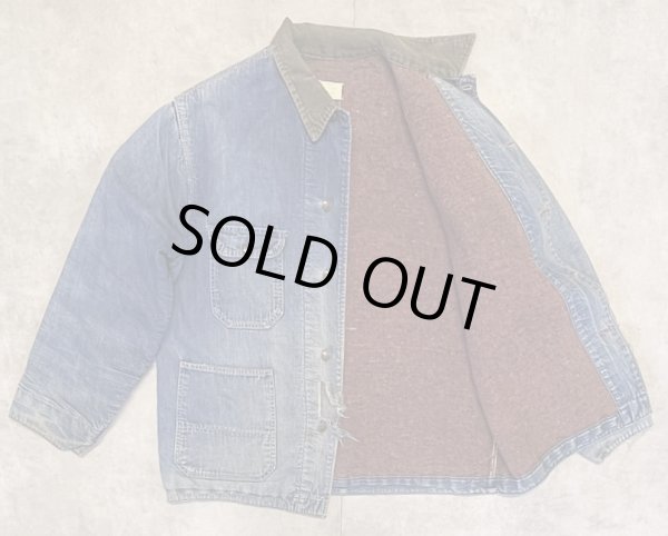 画像3: 70'S BIG MAC "コットン100%" 裏地ブランケット デニム カバーオール インディゴ USA製 (VINTAGE)