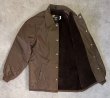 画像3: 70'S SEARS 裏地ボア付き コーチジャケット ブラウン USA製 (DEADSTOCK)