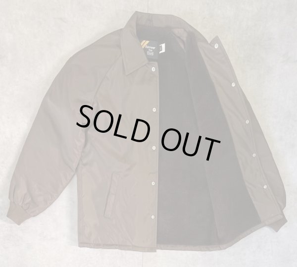 画像3: 70'S SEARS 裏地ボア付き コーチジャケット ブラウン USA製 (DEADSTOCK)