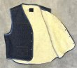 画像3: 70'S ROEBUCKS 裏地ボア デニムベスト インディゴ (VINTAGE)