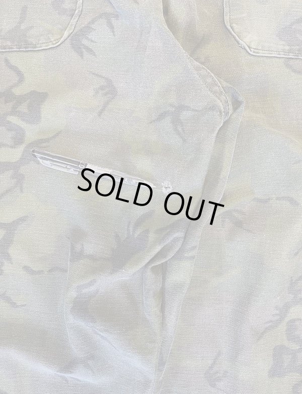 画像5: 70'S SAFTBAK コットンサテン ベイカーパンツ カモ BARJOアルミジップ (VINTAGE)