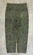 画像3: 70'S SAFTBAK コットンサテン ベイカーパンツ カモ BARJOアルミジップ (VINTAGE)