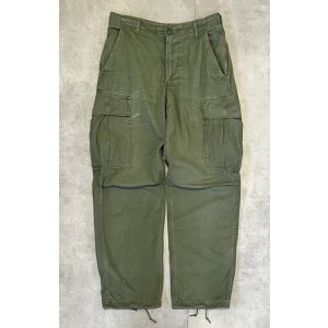 画像: 60'S アメリカ軍 US ARMY "JUNGLE FATIGUE" カーゴパンツ S-R (VINTAGE)