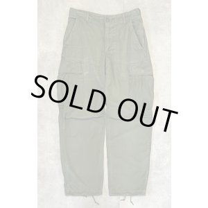 画像: 60'S アメリカ軍 US ARMY "JUNGLE FATIGUE" リップストップ カーゴパンツ S-R (VINTAGE)