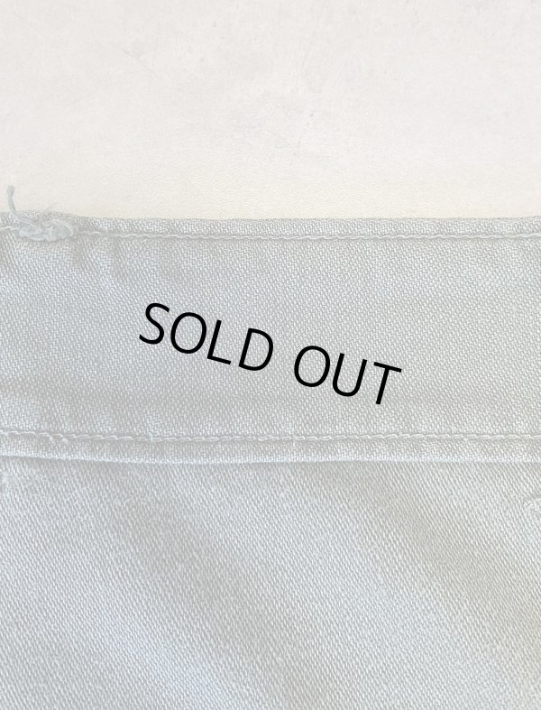 画像2: 60'S アメリカ軍 US ARMY "OG107" 初期モデル コットンサテン 平ボタン ベイカーパンツ (VINTAGE)