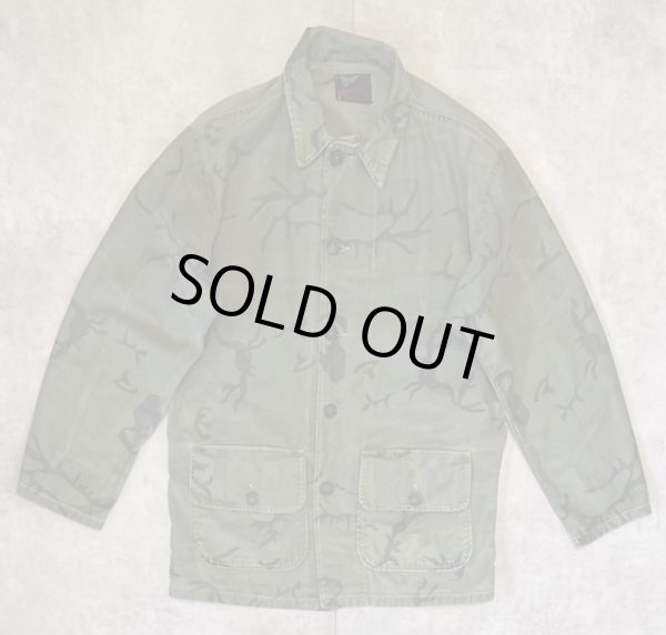 画像1: 60'S SPORT-BILT コットン カバーオール カモ (VINTAGE)