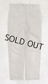 画像: 90'S RALPH LAUREN ノープリーツ チノパンツ カーキ 42TALONジップ USA製 (VINTAGE)