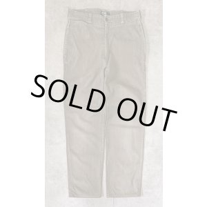 画像: 90'S RALPH LAUREN ノープリーツ チノパンツ カーキ 42TALONジップ USA製 (VINTAGE)