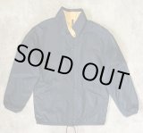 画像: 70'S LL Bean 筆記体タグ チンスト付き ナイロン コーチジャケット ネイビー USA製 (VINTAGE)