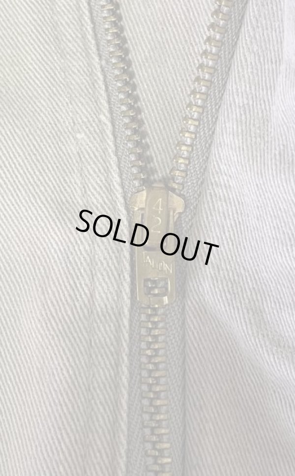 画像3: 90'S RALPH LAUREN ツープリーツ チノパンツ ベージュ 42TALONジップ USA製 (VINTAGE)