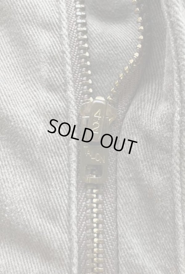 画像3: 90'S RALPH LAUREN ノープリーツ チノパンツ カーキ 42TALONジップ USA製 (VINTAGE)