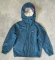 画像1: 90'S PATAGONIA "RAINFORCE JACKET" 旧タグ リップストップナイロン シェルジャケット ティール /パープル (VINTAGE)