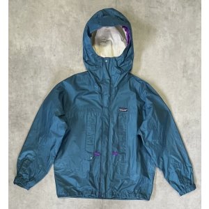 画像: 90'S PATAGONIA "RAINFORCE JACKET" 旧タグ リップストップナイロン シェルジャケット ティール /パープル (VINTAGE)