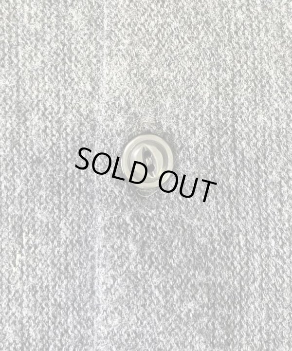 画像3: 60'S BRENT アクリル カーディガン ブラック/グレー＆ホワイト (VINTAGE) 