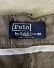 画像2: 90'S RALPH LAUREN ノープリーツ チノパンツ カーキ 42TALONジップ USA製 (VINTAGE)