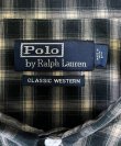 画像2: 90'S RALPH LAUREN "CLASSIC WESTERN" ポプリン 長袖 ウエスタンシャツ チェック柄 (VINTAGE)