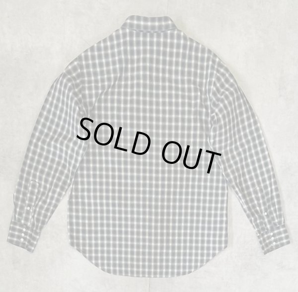 画像4: 90'S RALPH LAUREN "CLASSIC WESTERN" ポプリン 長袖 ウエスタンシャツ チェック柄 (VINTAGE)