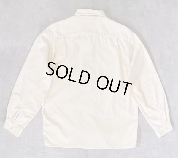 画像4: 60'S GIMBELS コーデュロイ オープンカラーシャツ クリーム (VINTAGE)