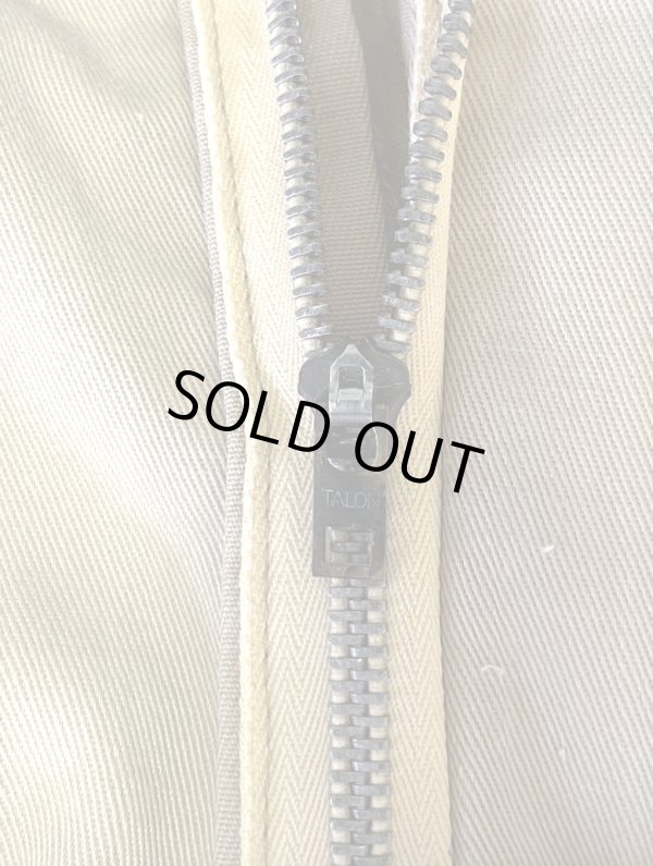 画像5: 70'S DICKIES 874 チビタグ ワークパンツ ベージュ W34L30 TALONアルミジップ USA製 (VINTAGE)