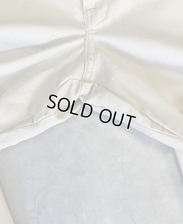 画像6: 70'S DICKIES 874 チビタグ ワークパンツ ベージュ W34L30 TALONアルミジップ USA製 (VINTAGE)