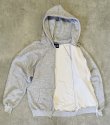 画像3: 80'S IM SPORTS 裏地サーマル フルジップ ダブルフェイス スウェットパーカー ヘザーグレー YKKアルミジップ (VINTAGE)